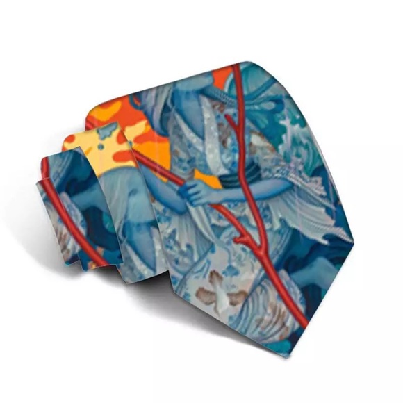 Men 8cm Fashion Printed Wedding Necktie - Picture 2 of 4